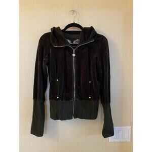 Green Valore Zipper Up Hoodie. Sz.S